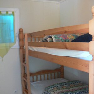 Intérieur d'un chalet - chambre