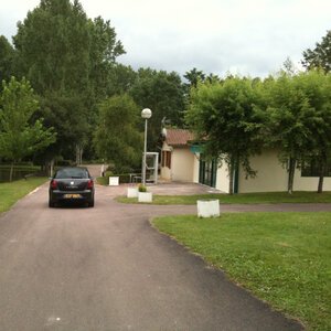 Accés du Camping goudronné