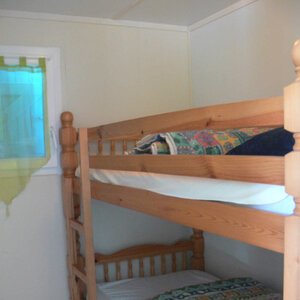 Intérieur d'un chalet - chambre